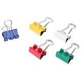 Artikelbild 1 für Gowi Foldbackklammern farbsortiert 1,5 cm, 12 St., Artikelnummer 721371