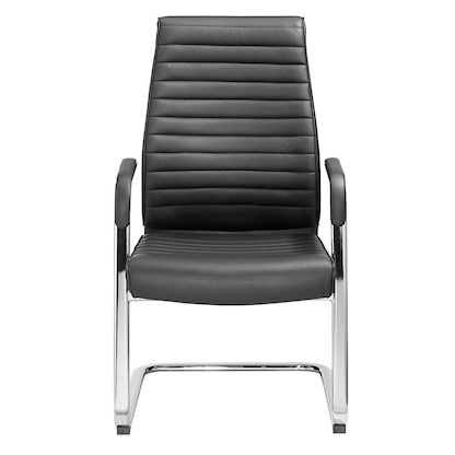 Artikelbild 2 für Mayer Besucherstuhl myDELUXE 2591 schwarz Leder, 1 St., Artikelnummer 215994