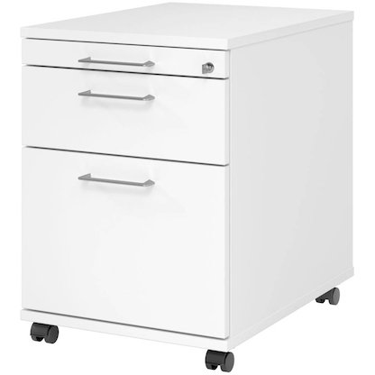 Artikelbild für HAMMERBACHER AC20 Rollcontainer weiß 3 Auszüge 42,8 x 58,0 x 59,0 cm, Artikelnummer 992644