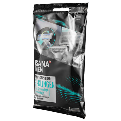 Artikelbild 4 für ISANA MEN Einwegrasierer 8 St., Artikelnummer 456651