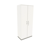 Artikelbild 1 für fm Aktenschrank Sidney, 4260429763542 weiß 4 Fachböden 80,0 x 44,2 x 186,9 cm, Artikelnummer 411217