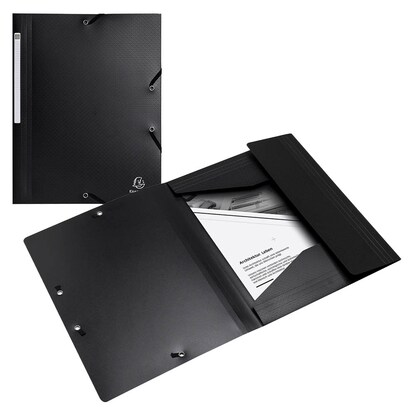 Artikelbild für Exacompta Sammelmappe Opak DIN A4 schwarz, 1 St., Artikelnummer 680957
