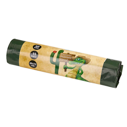 Artikelbild 6 für dundee Müllbeutel 60,0 l schwarz 30,0 µm, 15 St., Artikelnummer 618159