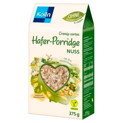Artikelbild für Kölln Hafer-Porridge NUSS 375 g, 1 St., Artikelnummer 754917