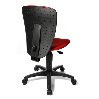 Artikelbild 3 für Topstar Kinderdrehstuhl High S'cool®, 70570BB20 Stoff rot, Gestell schwarz, Artikelnummer 164850