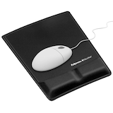 Artikelbild 1 für Fellowes Mousepad mit Handgelenkauflage schwarz, Artikelnummer 261628