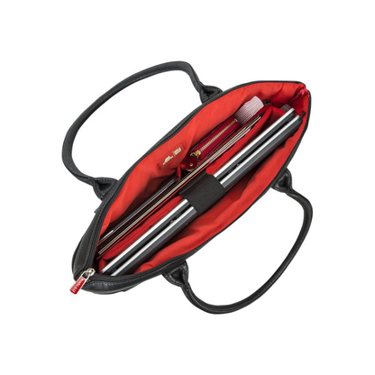 Artikelbild 5 für RIVACASE Laptoptasche Orly 8991 Lederimitat schwarz 8991 BLACK bis 39,6 cm (15,6 Zoll), Artikelnummer 118792