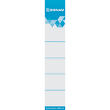 Artikelbild 1 für DONAU Einsteck-Rückenschilder weiß für 5,0 cm Rückenbreite, 20 St., Artikelnummer 190801