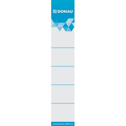 Artikelbild für DONAU Einsteck-Rückenschilder weiß für 5,0 cm Rückenbreite, 20 St., Artikelnummer 190801
