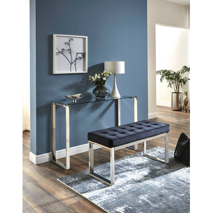 Artikelbild 3 für HAKU Möbel Sitzbank 18581 schwarz Stoff 100,0 cm, Artikelnummer 551637