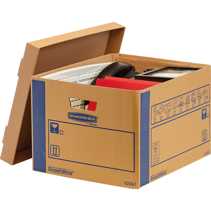 Artikelbild für Bankers Box Umzugskartons SmoothMove Prime 46,4 x 39,0 x 29,4 cm, 5 St., Artikelnummer 538969
