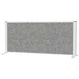 Artikelbild 1 für MAUL Akustik-Tischtrennwand MAULconnecto 9851295, dunkelgrau 120,0 x 50,0 cm, 1 St., Artikelnummer 606248