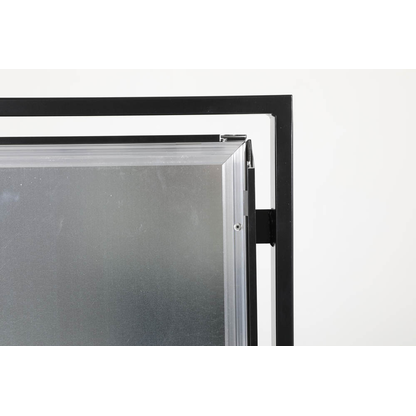 Artikelbild 21 für update displays Kundenstopper Square schwarz DIN A1 2 Fächer 73,0 x 40,0 x 119,5 cm, 1 St., Artikelnummer 619526