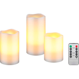 Artikelbild 1 für goobay LED-Kerzen weiß, 3 St., Artikelnummer 725479