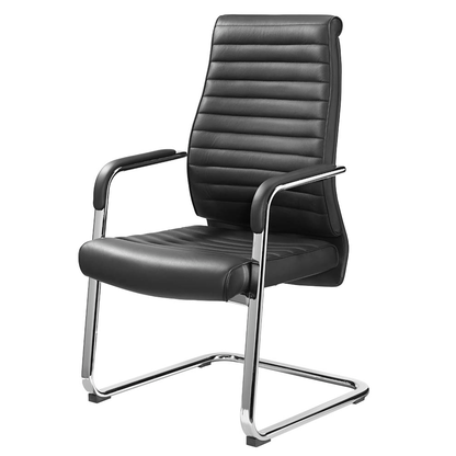 Artikelbild 3 für Mayer Besucherstuhl myDELUXE 2591 schwarz Leder, 1 St., Artikelnummer 215994