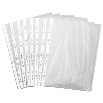 Artikelbild 9 für DURABLE Prospekthüllen DIN A4 transparent genarbt 0,045 mm, 100 St., Artikelnummer 238832