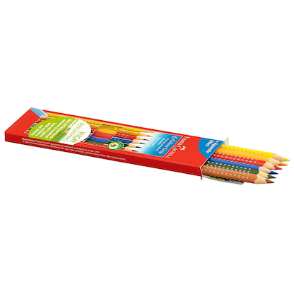 Artikelbild 7 für FABER-CASTELL Colour GRIP Buntstifte farbsortiert, 6 St., Artikelnummer 243634