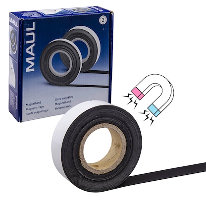 Artikelbild für MAUL Magnetband selbstklebend schwarz 4,5 cm x 10,0 m, 1 St., Artikelnummer 293779