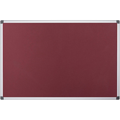 Artikelbild für Bi-Office Pinnwand Feuerhemmend 90,0 x 60,0 cm Textil rot, Artikelnummer 931758