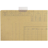 Artikelbild 1 für LEITZ Vollsichtreiter 2455 transparent, 50 St., Artikelnummer 192944