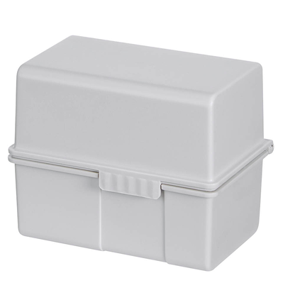 Artikelbild 6 für HAN A8 Karteikasten DIN A8 für 200 Karteikarten lichtgrau mit Deckel, Artikelnummer 244778