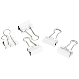 Artikelbild 1 für Gowi Foldbackklammern weiß 1,5 cm, 12 St., Artikelnummer 721393