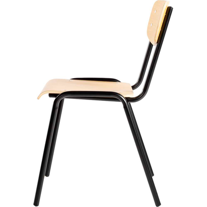 Artikelbild 2 für LÜLLMANN Stapelstuhl 225315 buche, schwarz Holz, 1 St., Artikelnummer 790778