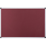 Artikelbild 1 für Bi-Office Pinnwand Feuerhemmend 120,0 x 90,0 cm Textil rot, Artikelnummer 931774