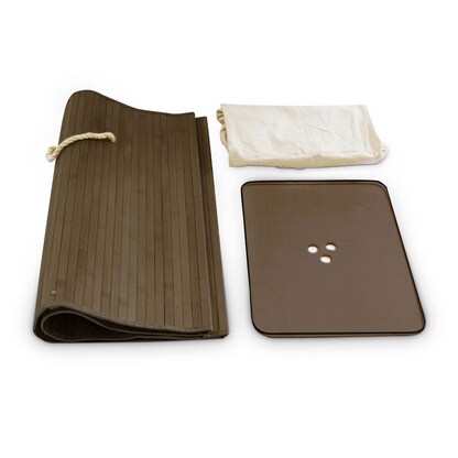 Artikelbild 8 für relaxdays Wäschekorb braun, 1 St., Artikelnummer 393104