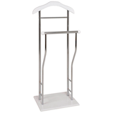 Artikelbild 1 für HAKU Möbel Herrendiener 38349 weiß Metall 45,0 x 110,0 cm, Artikelnummer 552374