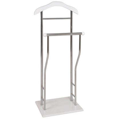 Artikelbild für HAKU Möbel Herrendiener 38349 weiß Metall 45,0 x 110,0 cm, Artikelnummer 552374