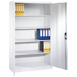 Artikelbild 1 für CP Stahlschrank C 2000 Acurado 9460-000 S10945 verkehrsweiß 4 Fachböden 120,0 x 40,0 x 195,0 cm, aufgebaut, 1 St., Artikelnummer 413486