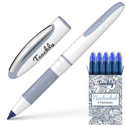 Artikelbild für Teachly Superstudent Tintenroller Anthrazit 0,6 mm, Schreibfarbe: blau, 1 St., Artikelnummer 752529