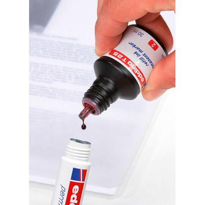 Artikelbild 5 für edding 550 Permanentmarker schwarz 3,0 - 4,0 mm, 1 St., Artikelnummer 185058