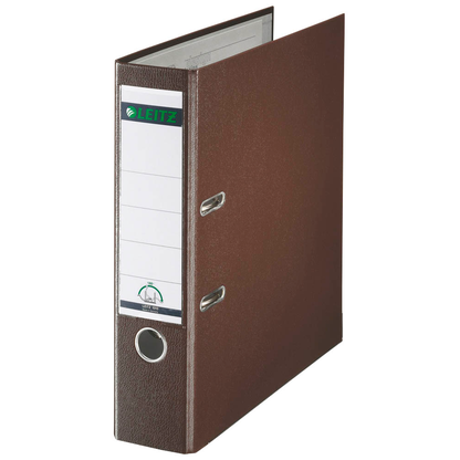 Artikelbild für LEITZ 1010 Ordner braun Kunststoff 8,0 cm DIN A4, 1 St., Artikelnummer 778480