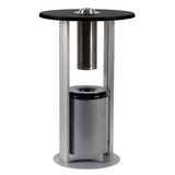 Artikelbild 1 für Showdown® Displays Smoking Table Standaschenbecher silber, 1 St., Artikelnummer 498014