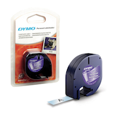 Artikelbild 1 für DYMO Schriftband LetraTag 16951 S0721530, 12 mm, schwarz auf transparent, 1 St., Artikelnummer 246397