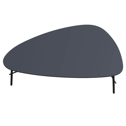 Artikelbild für meet powered by PAPERFLOW LAZY Beistelltisch Trapezform MDF-Platte schwarz 93,0 x 50,0 x 40,0 cm, 1 St., Artikelnummer 300291