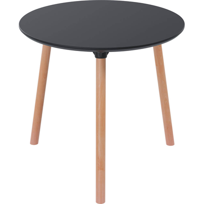 Artikelbild für meet powered by PAPERFLOW PALOMBA Bistrotisch rund MDF-Platte schwarz 80,0 x 80,0 x 75,0 cm, 1 St., Artikelnummer 300584