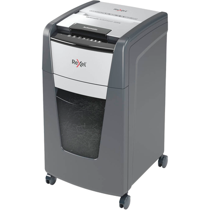 Artikelbild 5 für Rexel Optimum AutoFeed+ 225X Aktenvernichter mit Partikelschnitt P-4, 4 x 26 mm, bis 225 Blatt, schwarz, Artikelnummer 267544