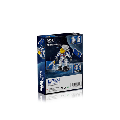 Artikelbild 2 für OPEN BRICKS OB-WS0824 Rocket Man Bausatz, Artikelnummer 864813