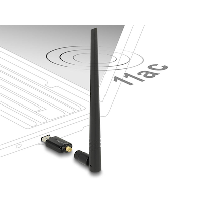 Artikelbild 2 für DeLOCK 12535 WLAN-Stick, 1 St., Artikelnummer 893853