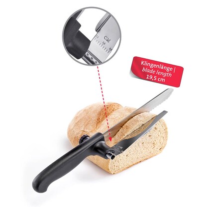 Artikelbild 3 für WESTMARK Brotmesser silber, schwarz, 1 St., Artikelnummer 996477