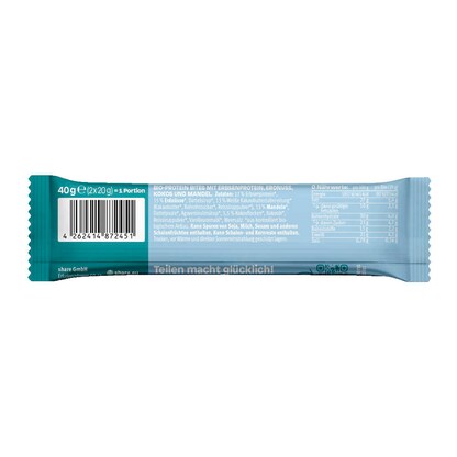 Artikelbild 3 für share Bio Protein Bites Coconut Almond Proteinriegel 15 Riegel, Artikelnummer 773519