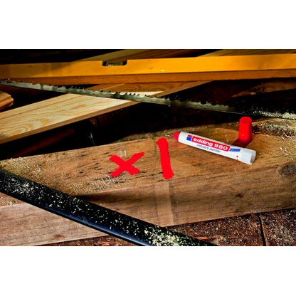 Artikelbild 4 für edding 950 Industriemarker rot 10,0 mm, 1 St., Artikelnummer 142216