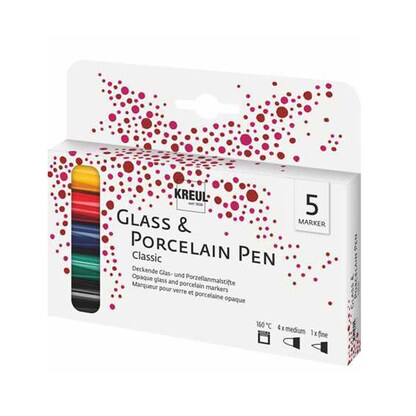 Artikelbild 2 für KREUL Classic Porzellanstifte farbsortiert 2,0 - 4,0 mm, 5 St., Artikelnummer 512710