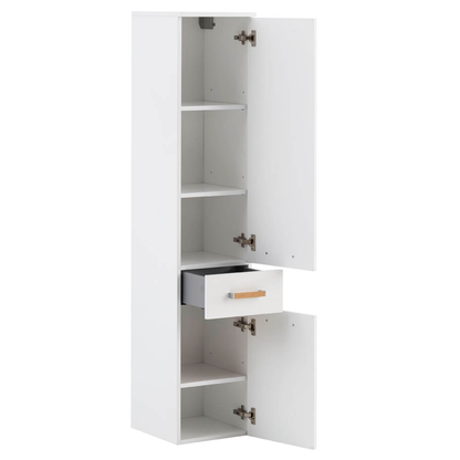 Artikelbild 6 für MÖBELPARTNER Bad-Hängeschrank Duo 146599 kreideweiß 32,7 x 35,3 x 160,1 cm, Artikelnummer 673461