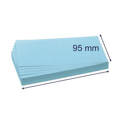 Artikelbild 2 für FRANKEN Moderationskarten blau 9,5 x 20,5 cm, 500 Blatt, Artikelnummer 536464
