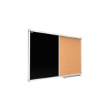 Artikelbild 1 für ALLboards Pinnwand und Kreidetafel 90,0 x 60,0 cm Textil schwarz, Artikelnummer 501959