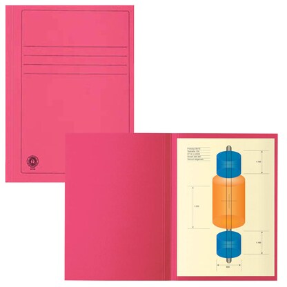 Artikelbild für Aktendeckel DIN A4 rot, 20 St., Artikelnummer 234773